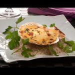 Receta de vieiras gratinadas al albariño