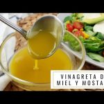 Receta de vinagreta de mostaza y miel