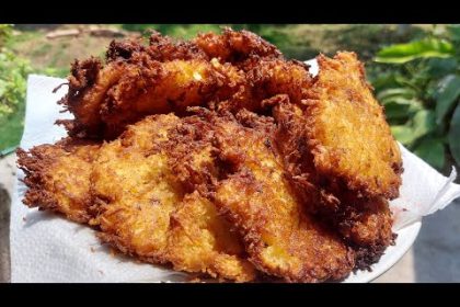 Receta de tortitas de yuca fritas con queso muy fáciles y rápidas