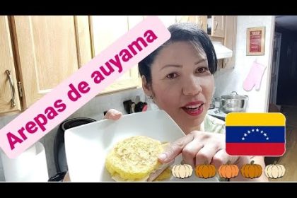 Receta de arepa de auyama y avena