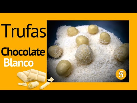 Receta de trufas blancas