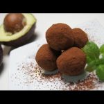 Receta de trufas de chocolate y aguacate