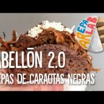 Receta de arepas rellenas de caraotas negras