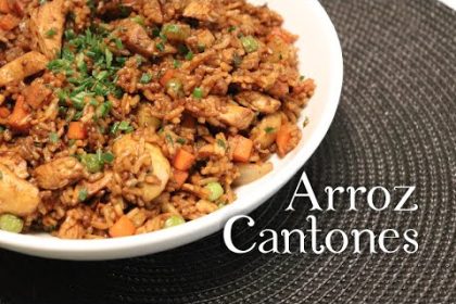 Receta de arroz cantonés