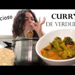 Receta de verduras al curry con leche de coco