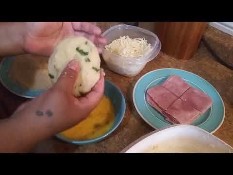 Receta de tortitas de jamón