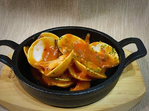 Receta de almejas en salsa de tomate