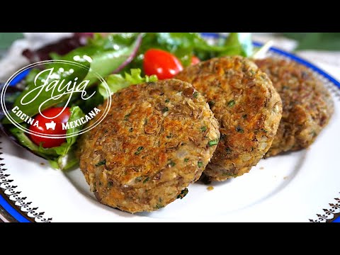 Receta de tortitas de lentejas veganas