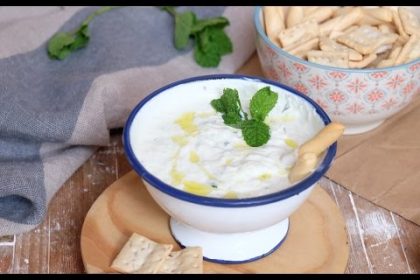 Receta de tzatziki griego