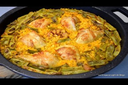 Receta de arroz al horno con pollo