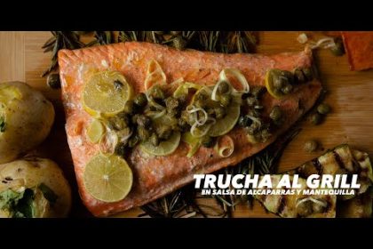 Receta de trucha asalmonada en salsa de mantequilla