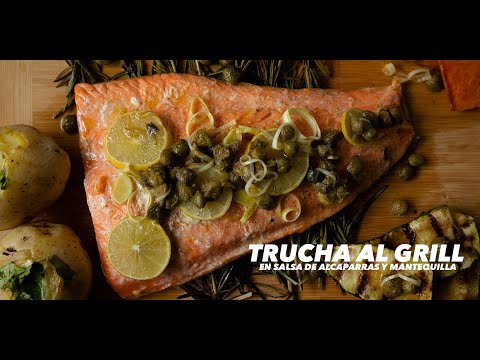 Receta de trucha asalmonada en salsa de mantequilla