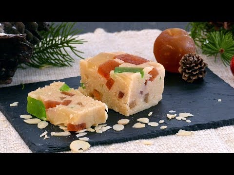 Receta de turrón de mazapán