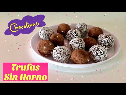 Receta de trufas con galletas chocolinas