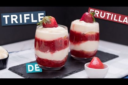 Receta de trifle de frutillas