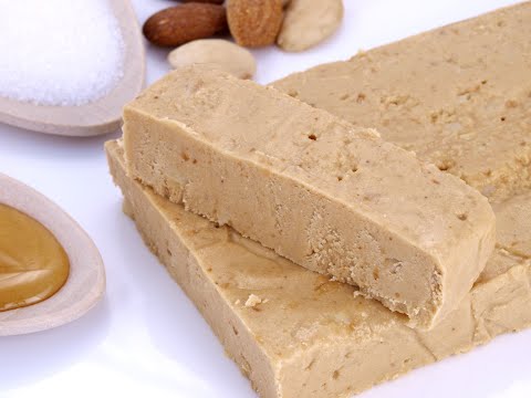 Receta de turrón de almendra