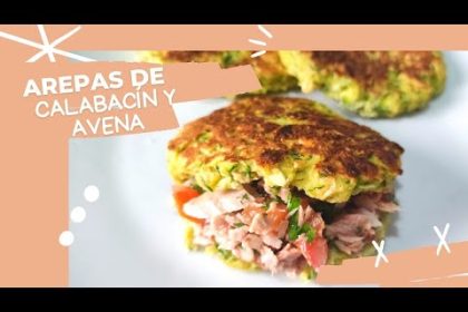 Receta de arepas de calabacín y cilantro