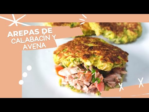 Receta de arepas de calabacín y cilantro