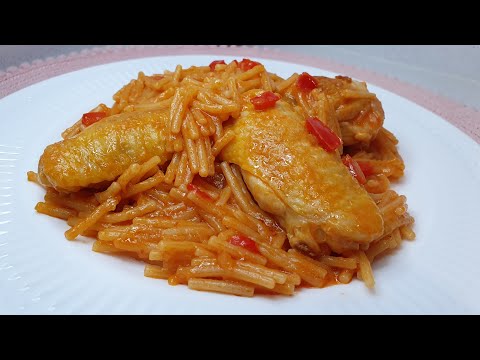 Receta de alitas de pollo con pimiento rojo