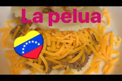 Receta de arepa pelua