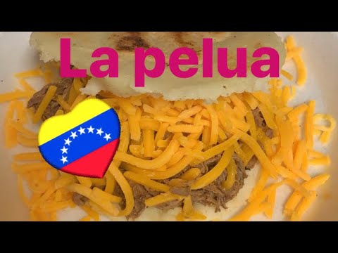 Receta de arepa pelua