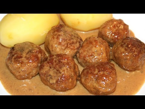 Receta de albóndigas suecas