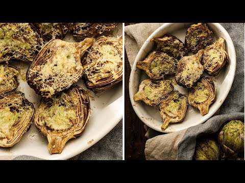 Receta de alcachofas al horno con queso