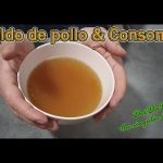 Receta de tradicional consomé de ave