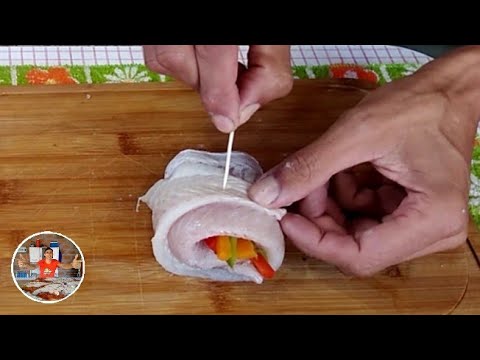 Receta de arrollado de pescado