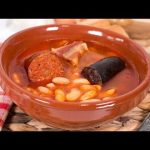 Receta de alubias de bote con chorizo y morcilla