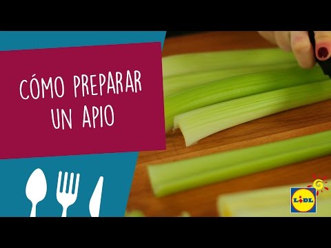 Receta de apio con queso