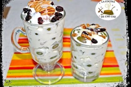 Receta de uvas con queso