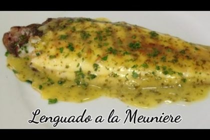 Receta de trucha meuniere