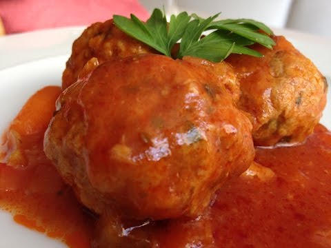 Receta de albóndigas rellenas de queso mozzarella