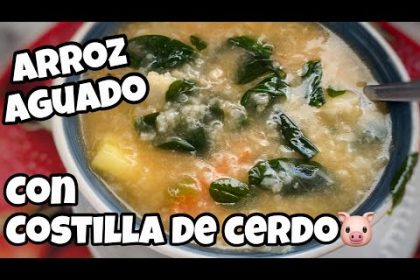 Receta de arroz aguado