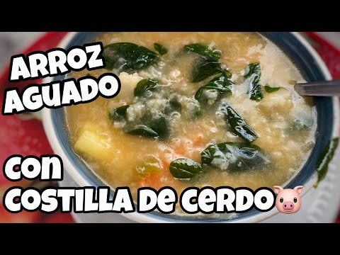 Receta de arroz aguado