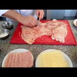 Receta de arrollado de pollo con jamón y queso