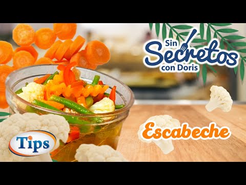 Receta de verduras en escabeche