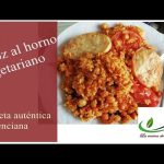 Receta de arroz al horno vegano