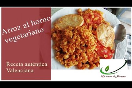 Receta de arroz al horno vegano