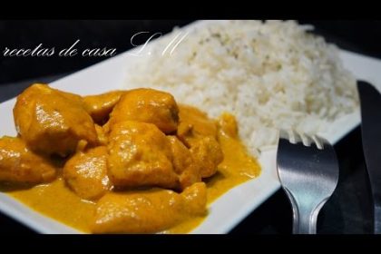 Receta de arroz al curry con cebolla