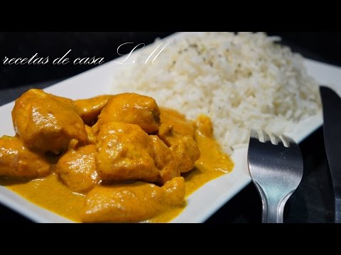 Receta de arroz al curry con cebolla