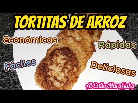 Receta de tortitas dulces de arroz