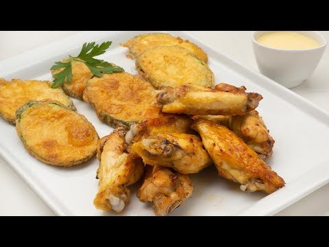 Receta de alitas de pollo fritas con limón