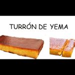 Receta de turrón de yema casero