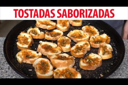 Receta de tostada provenzal