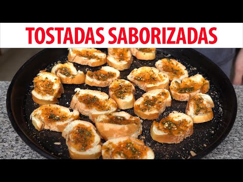 Receta de tostada provenzal