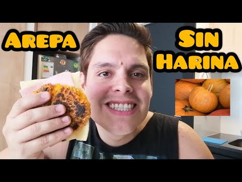 Receta de arepa de auyama sin harina de maíz