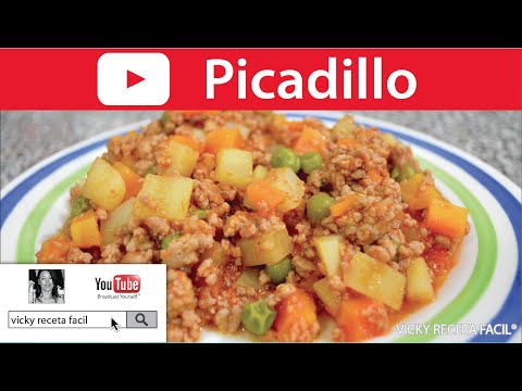 Receta de tostadas de picadillo