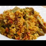 Receta de arroz al horno con verduras